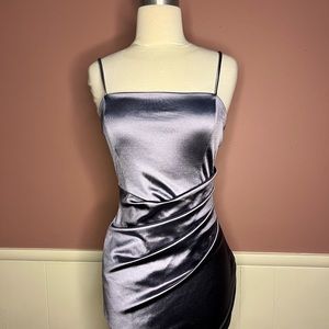 Purple Windsor dress.